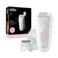 Image 1 for Braun Silk·épil 5, Wet & Dry Epilator, Easy Hair Removal, Lasting Smooth Skin, 5-041, Flamingo Pink