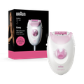 Image 1 for Braun Silk·épil 3, Corded Epilator, Lasting Smooth Skin, 3-000, Pink