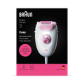 Image 2 for Braun Silk·épil 3, Corded Epilator, Lasting Smooth Skin, 3-000, Pink