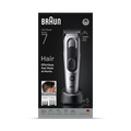 Image 1 for Braun Hair Clipper Series 7, +5 Styling Tools, Lifetime Sharp Blade, 17 Lengths, HC7590, Grey