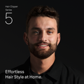 Image 2 for Braun Hair Clipper Series 5, +2 Styling Tools, Lifetime Sharp Blade, 9 Lengths, HC5510, Black