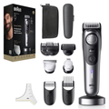 Image 3 for Braun Beard Trimmer Series 9, +12 Barbering Tools, 52 Lengths, ProBlade, BT9560, Chrome