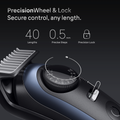 Image 4 for Braun Beard Trimmer Series 7, +10 Barbering Tools, 40 Lengths, ProBlade, BT7540, Blue