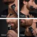Image 5 for Braun Beard Trimmer Series 7, +10 Barbering Tools, 40 Lengths, ProBlade, BT7540, Blue
