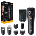 Image 4 for Braun Beard Trimmer Series 5, +8 Styling Tools, 40 Lengths, Sharp Blade, BT5560, Black