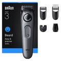 Image 3 for Braun Beard Trimmer Series 3, +5 Styling Tools, 40 Lengths, Sharp Blade, BT3560, Grey