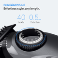 Image 5 for Braun Beard Trimmer Series 3, +5 Styling Tools, 40 Lengths, Sharp Blade, BT3560, Grey