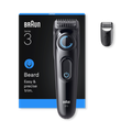 Image 1 for Braun Beard Trimmer Series 3, +2 Styling Tools, 20 Lengths, Sharp Blade, BT3500, Black