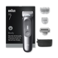 Image 1 for Braun Body Groomer Series 7, +6 Grooming Tools, Trim & Shave, Waterproof, BG7550, Grey