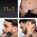 Image 4 for Braun All-in-One Kit Series 5, 11in1 Grooming, Sharp Blade, Body Trim, AIO5560, Grey
