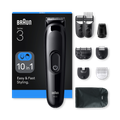 Image 1 for Braun All-in-One Series 3, 10in1 Grooming Kit, Sharp Blade, 14 Lengths, AIO3560, Black