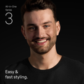 Image 2 for Braun All-in-One Series 3, 4in1 Grooming Kit, Sharp Blade, 14 Lengths, AIO3500, Grey