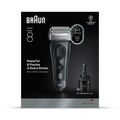 Image 1 for Braun Series 8 Electric Shaver, SensoAdapt, SmartCare Center, 8663CC, Grey