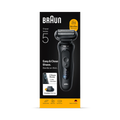Image 1 for Braun Series 5 Electric Shaver, Up to 50 min, +1 Attachment, 52-N1200S, Black