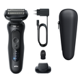 Image 2 for Braun Series 5 Electric Shaver, Up to 50 min, +1 Attachment, 52-N1200S, Black
