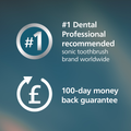 Image 2 for Sonicare 5300 Series Toothbrush Black & White with Travel Case