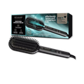 Image 1 for REVAMP DeepForm Ceramic Straightening Hot Brush - Black
