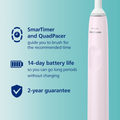 Image 5 for Sonicare 3100 Series Brush Pink with Case