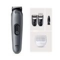 Image 1 for Braun Beard Trimmer Series 3, +3 Styling Tools, 40 Lengths, Sharp Blade, BT3420, Black