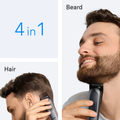 Image 2 for Braun Beard Trimmer Series 3, +3 Styling Tools, 40 Lengths, Sharp Blade, BT3420, Black