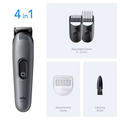 Image 5 for Braun Beard Trimmer Series 3, +3 Styling Tools, 40 Lengths, Sharp Blade, BT3420, Black