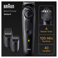 Image 4 for Braun Beard Trimmer Series 5, +5 Styling Tools, 20 Lengths, Sharp Blade, BT5430, Black