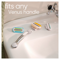 Image 5 for Gillette Venus Comfortglide Coconut plus Olay Women's Razor Blade Refills, Pack of 6, 5 blades for a smooth, close shave that lasts