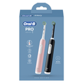 Image 3 for Oral-B Pro Series 1 Pink & Black Electric Toothbrushes, Designed By Braun