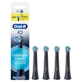 Image 2 for Oral-B iO Series Ultimate Clean Black, Original Brush Heads, CrissCross Bristles, 4