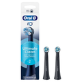 Image 2 for Oral-B iO Series Ultimate Clean Black, Original Brush Heads, CrissCross Bristles, 2