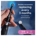 Image 5 for Oral-B iO Series Gentle Care Black, Original Brush Heads, for Sensitive Gums, 4