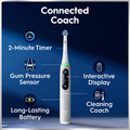 Image 5 for Oral-B iO 6 Electric Toothbrush, Grey, 1 Brush Head, Premium Travel Case