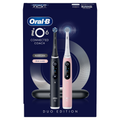 Image 3 for Oral-B iO 6 Electric Toothbrush, 2-Pack, Black & Pink, 2 Brush Heads, Premium Travel Case