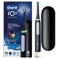 Image 2 for Oral-B iO 3 Electric Toothbrush, Black, 1 Brush Head, Travel Case