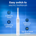 Image 5 for Oral-B iO 2 Electric Toothbrush, White, 1 Brush Head, Travel Case