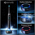 Image 4 for Oral-B iO 10 Black Electric Toothbrush Designed By Braun