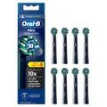 Image 2 for Oral-B Pro Cross Action Black Toothbrush Heads with X Filament, 8 Counts