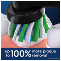 Image 4 for Oral-B Pro Cross Action Black Toothbrush Heads with X Filament, 8 Counts
