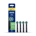 Image 1 for Oral-B Pro Cross Action Black Toothbrush Heads, 4 Counts