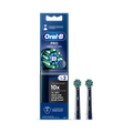 Image 1 for Oral-B Pro Cross Action Black Toothbrush Heads, 2 Counts