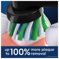 Image 4 for Oral-B Pro Cross Action Black Toothbrush Heads, 2 Counts