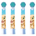 Image 3 for Oral-B PRO Kids Toothbrush Head, Featuring Disney The Lion King for Ages 3+, Pack of 4