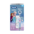 Image 2 for Oral-B Pro Kids Electric Toothbrush, 1 Handle Disney Frozen, 1 Toothbrush Head, 1 Travel Case