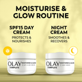 Image 4 for Complete Moisturise & Glow Skincare Giftset: Day Cream SPF15 50ml + Night Cream 50ml