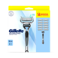 Image 1 for SkinGuard Sensitive  Men’s Razor, 1 Handle, 10 Blade Refills