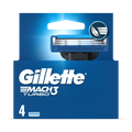 Image 1 for Mach3 Turbo Razor Refills for Men, 4 Razor Blade Refills