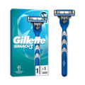 Image 2 for Mach3 Razor For Men, 1 Gillette Razor, 1 Razor Blade Refill