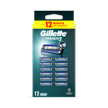 Image 1 for Mach3 Men’s Razor Blade Refills, 12 Count