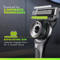 Image 4 for Labs With Exfoliating Bar Razor, 1 Handle, 2 Blades, 1 Magnetic Stand, 1 Travel Case