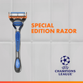 Image 4 for Fusion5 UCL Razor For Men, 1 Gillette Razor, 3 Replacement blades, Shave Gel 200ml, Washbag